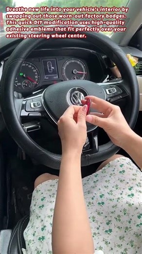 Upgrade Your Ride With Sleek New Custom Steering Wheel Emblems
