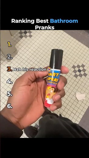 Ranking Best Bathroom Pranks