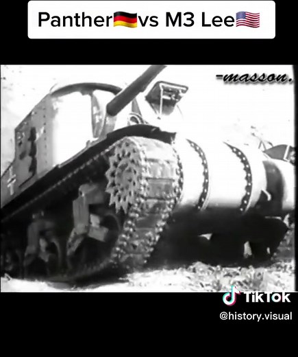 WW2 Panther vs M3 Lee Tank Battle | Hidden History Revealed