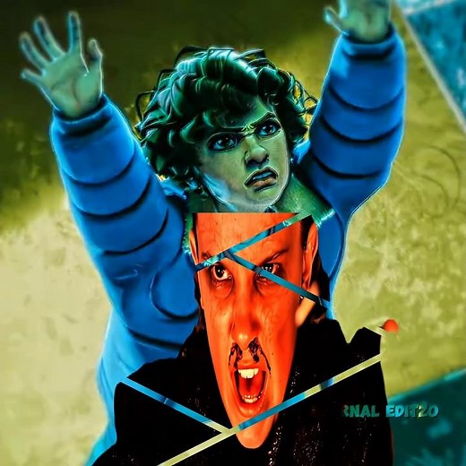 Animated Eleven Cooldest Moment 🥶🔥 | Stranger Things Tales From 85 | #shorts #strangerthings