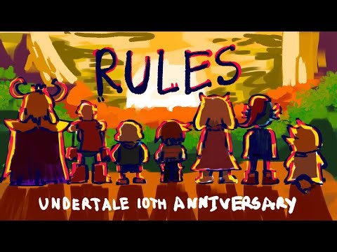 Rules - UNDERTALE 10th Anniversary (Animatic/Animation)
