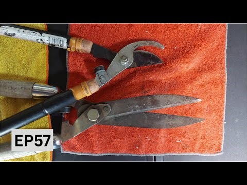 Sharpening Loppers and Pruners