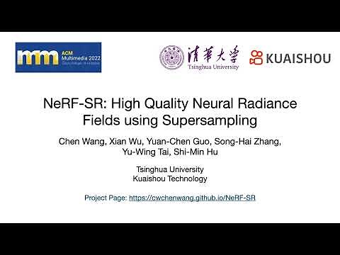 NeRF-SR: High Quality Neural Radiance Fields using Supersampling