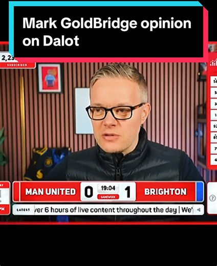 Mark Goldbridge's Take on Dalot's Performance