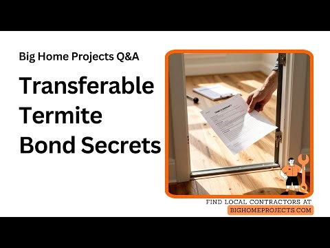 Transferable Termite Bond Secrets For New Homeowners