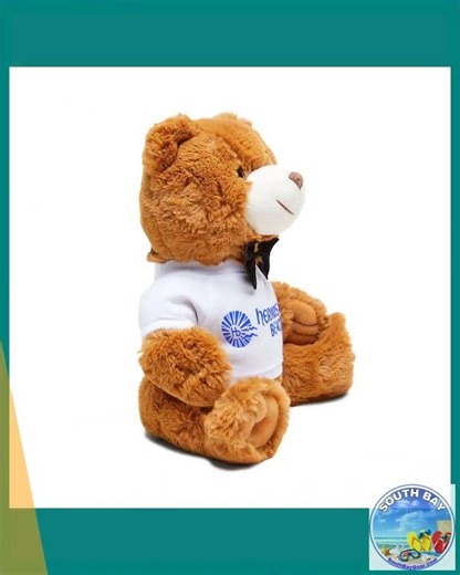 Hermosa Beach Teddy Bear with T-Shirt | Plush Bear Souvenir