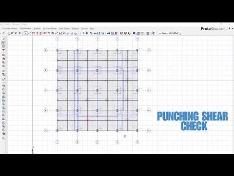 Flat Slab Design on ProtaStructure - Check for Punching Shear