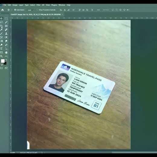 🔥 Best Way to Crop Documents Perfectly in Photoshop | Adobe Photoshop Tutorial 🔥