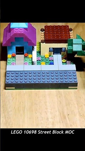LEGO 10698 Street Block MOC 🧱 | Classic Brick Box Build