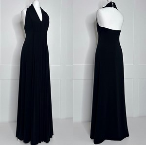 Robe de bal vintage, remise des diplômes rétro, dos nu noir, soirée, formel, fête, bal de promo, bal, croisière, cravate noire, robe pour occasion spéciale. - Etsy France