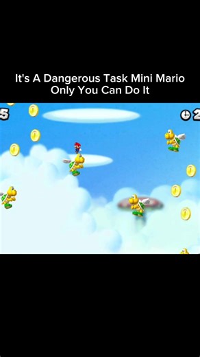 Mini Mario On A Do Or Die Mission! #mario #nintendo #retrogaming