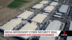 Microsoft will build nine giant data centres in Melbourne, Sydney and Canberra under a $5 billion expansion in Australia. 7NEWS at 6pm | More local news: www.7NEWS.com.au/news/vic #7NEWS | 7NEWS Melbourne