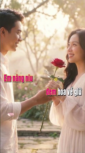 🌹 NỤ HỒNG MONG MANH | Karaoke Tone Nữ | Ballad Ngọt Ngào Dễ Hát #shorts