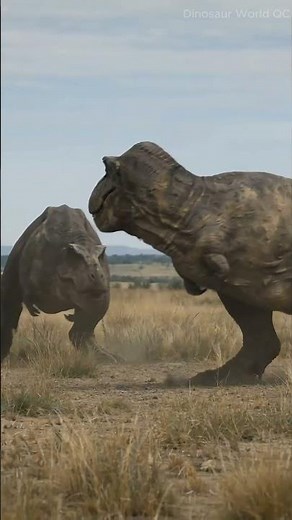 Competition is always fierce, even for the mighty Tyrannosaurus rex #dinosaurs #trex