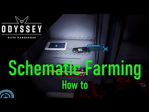 Elite Dangerous Odyssey - How to farm Schematics(including weapon/suit)