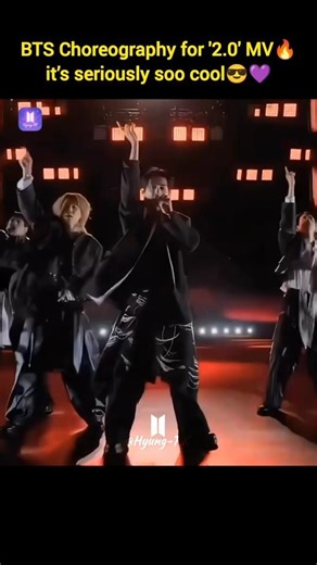 BTS Choreography for '2.0' MV🔥💜 #v #jk #rm #jin #jimin #jhope #suga #shorts #bts