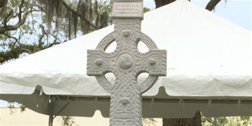 2025 Celtic Cross Mass and Ceremony held inside The Cathedral of St. John the Baptist