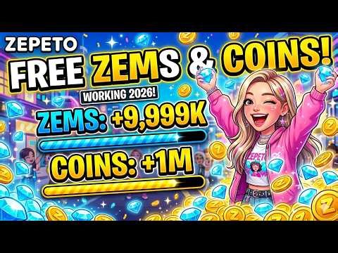ZEPETO Free Zems & Coins 2026 – How To Get Free Zems & Coins In ZEPETO (Working 2026)