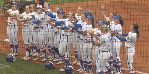 A group of Gator softball standouts are recognized nationally at the Women’s College World Series