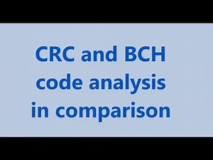 DSH BCH CRC code analysis