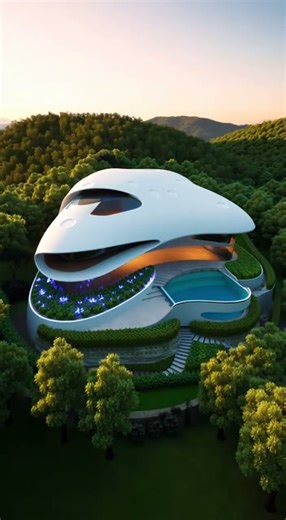 Alien Vines SLASHED Away to Reveal a Futuristic White Villa