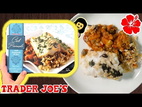 🇫🇷 Cod Provençale with Ratatouille & Rice - Trader Joe’s Product Review