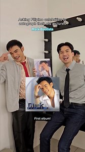 Yes, we did it again! 🫣Getting my friends to autograph old pictures, part 2. | Christian Bautista