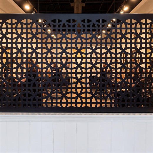 Modern Metal Room Divider: Custom Office Privacy Screen for Professional Video Backgrounds - Etsy