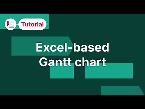 Excel-based Gantt chart (think-cell tutorials)