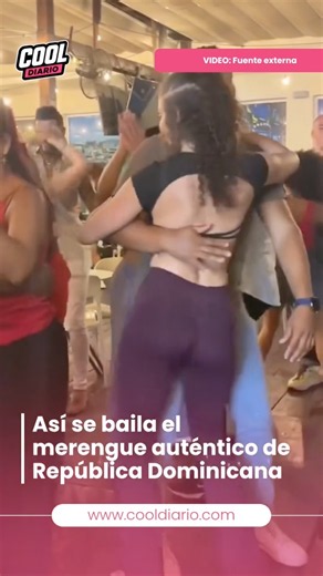 Así se baila el auténtico merengue 🇩🇴