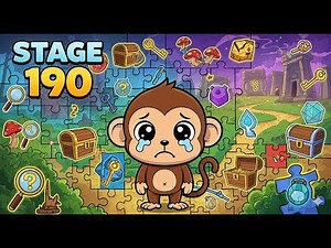 👉 Monkey Go Happy Stage 190 – Full Walkthrough & Puzzle Game | Monkey go happy