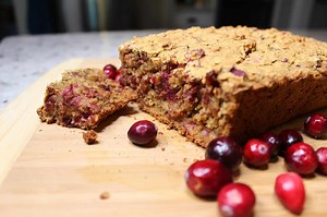 Gluten Free Cranberry Bread - The Whole Food Plant Based Cooking Show
