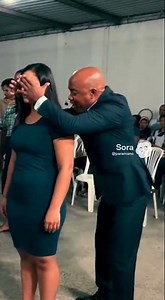 Pastor blessing sisters with a miracle kiss #shorts #jesus