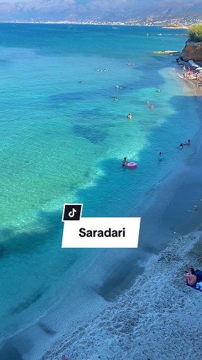 Saradari Beach in Hersonissos, Crete 🏝️