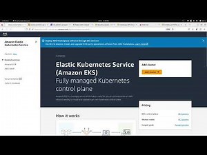 Manually Creating an EKS Cluster on AWS | Full Tutorial