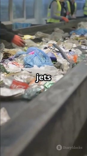 How recycling plants sort trash!