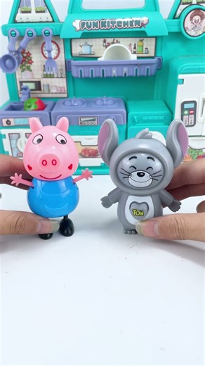 Satisfying Unboxing and Review Peppa Pig, Tom Cat Cute Fun ASMR Video #shorts #toys