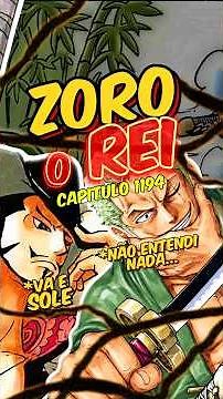 MIHAWK TAUGHT ZORO HOW TO SOLO