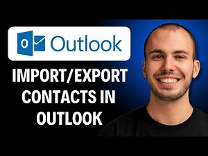 How To Import And Export Contacts In Outlook — Easiest Way (2026 Guide)