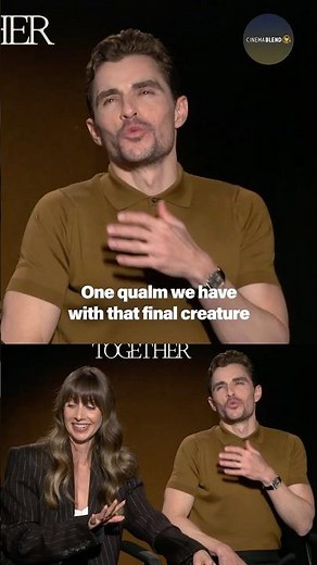 The Hilarious Qualm Alison Brie and Dave France Have With The Final Shot In 'Together'