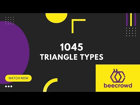1045 - Triangle Types | Beecrowd Problem Solution Tutorial