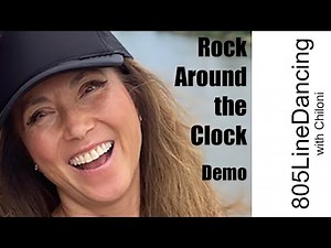 Rock Around the Clock - Line Dance Tutorial Demo