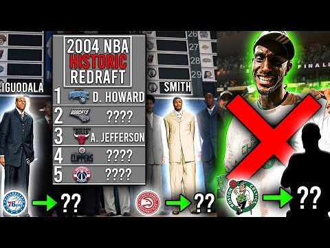 The 2004 HISTORIC NBA Redraft