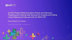 ArcGIS Pipeline Referencing/Esri Roads and Highways