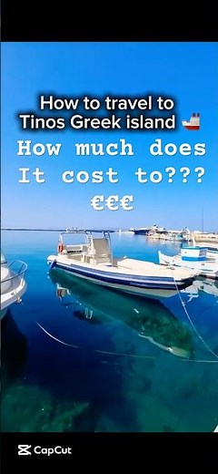How to get to Tinos, travel Greece 🚢 Rafina or Piraeus? #Tinos #TravelTips #2026