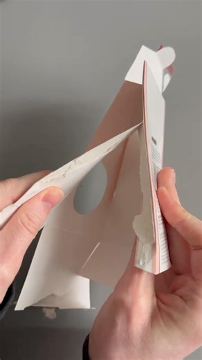 Deconstructing a Triangular Shaped Hot Chocolate Bomb Packaging (ASMR)