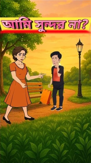 আমি সুন্দর না? 😳 Funny Couple Cartoon | Bhuter Cartoon Love 😱 | Cat Rat Comedy Shorts”