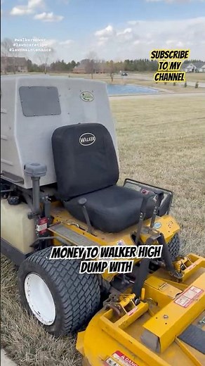 I Made $50,000 Using Only a Walker Mower#walker #shorts #lawnmower