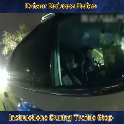 Driver Refuses Police Instructions During Traffic Stop 🚓📘 Bodycam footage highlights how misunderstandings and non compliance during a stop can quickly escalate and lead to legal consequences Watch to learn why following lawful instructions and knowing your rights matters for everyone on the road 👀✨ #TrafficStop #BodycamFootage #KnowYourRights #PublicSafety | Anonimus