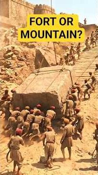 चित्तौड़गढ़ किला: प्राचीन भारत की अद्भुत सैन्य इंजीनियरिंग #shorts #indianhistory #facts #history